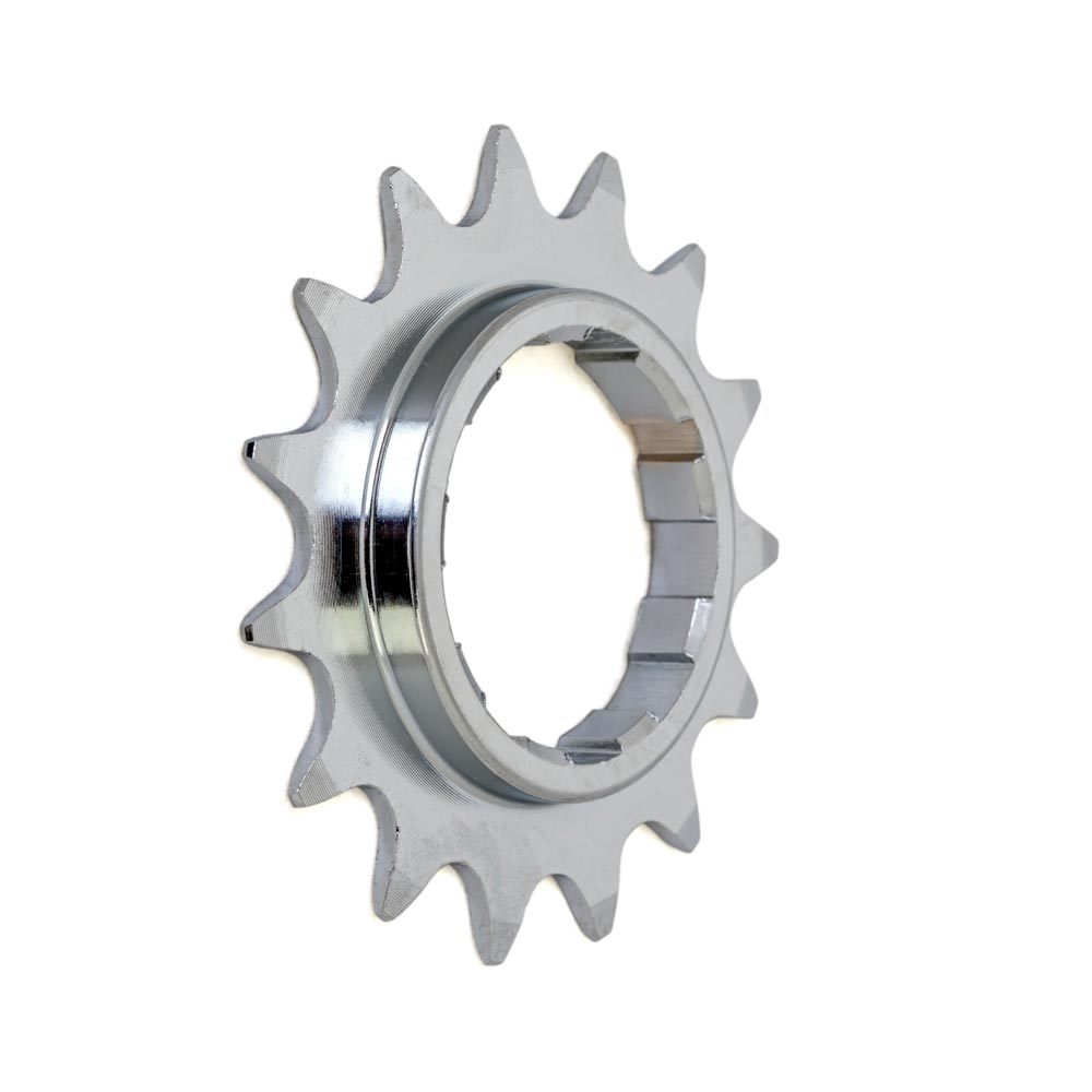 Gusset Components DoubleSix SS-Ritzel Chrom