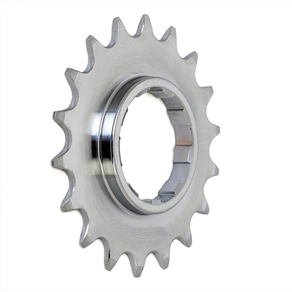 Gusset Components DoubleSix SS-Ritzel Chrom