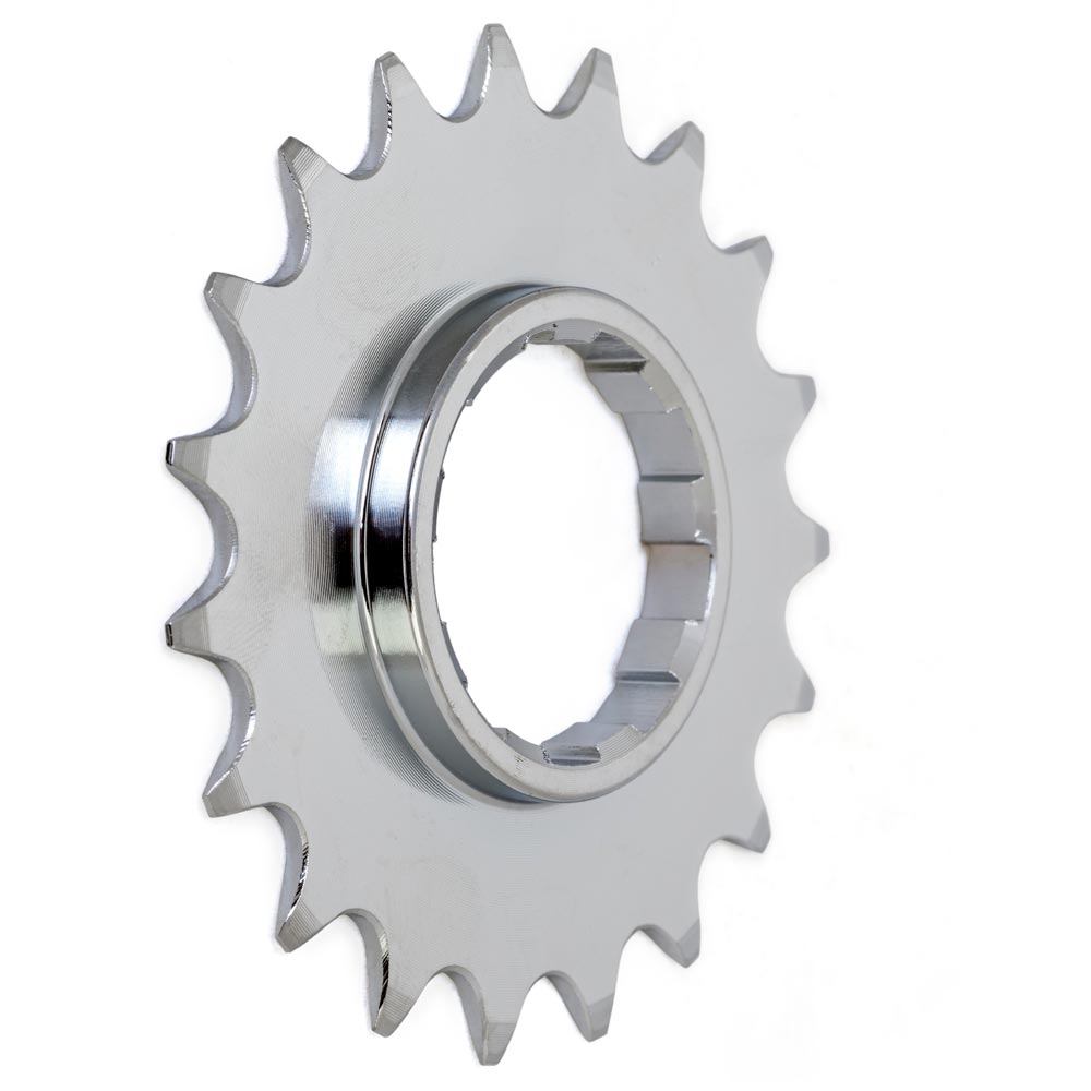 Gusset Components DoubleSix SS-Ritzel Chrom