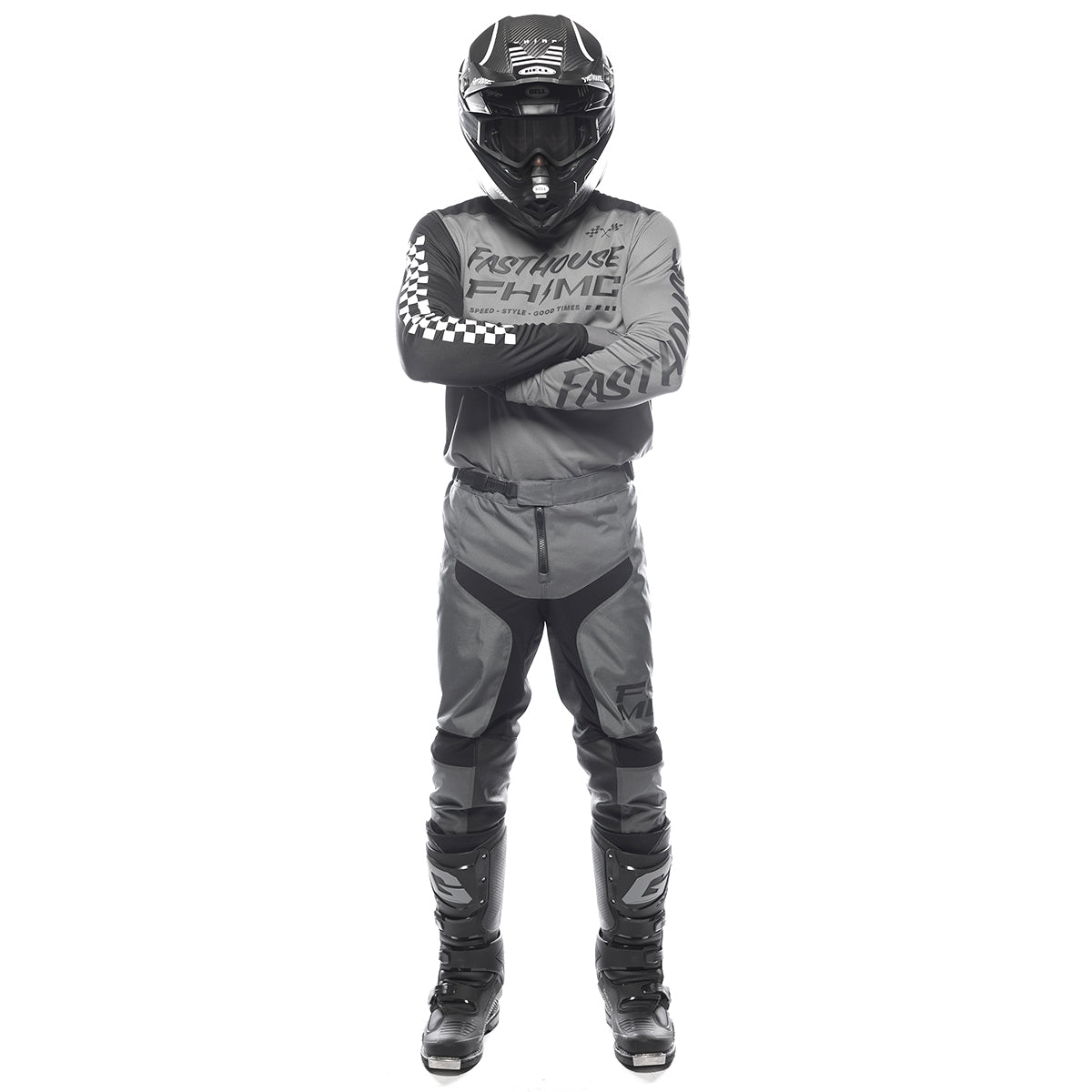 Fasthouse Carbon Method Pant - Gray/Black