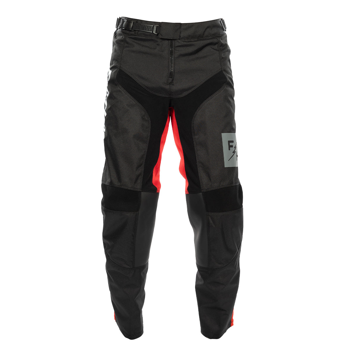Pantalón Fasthouse Carbon Echo - Negro/Rojo Racing