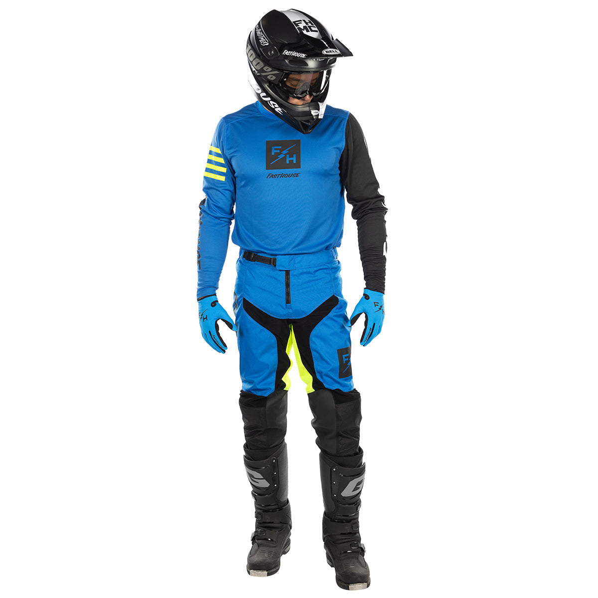 Fasthouse Carbon Echo Trikot - Electric Blue