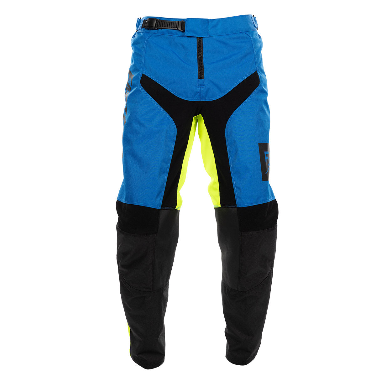 Pantalón Fasthouse Carbon Echo - Azul Eléctrico/Alta Visibilidad