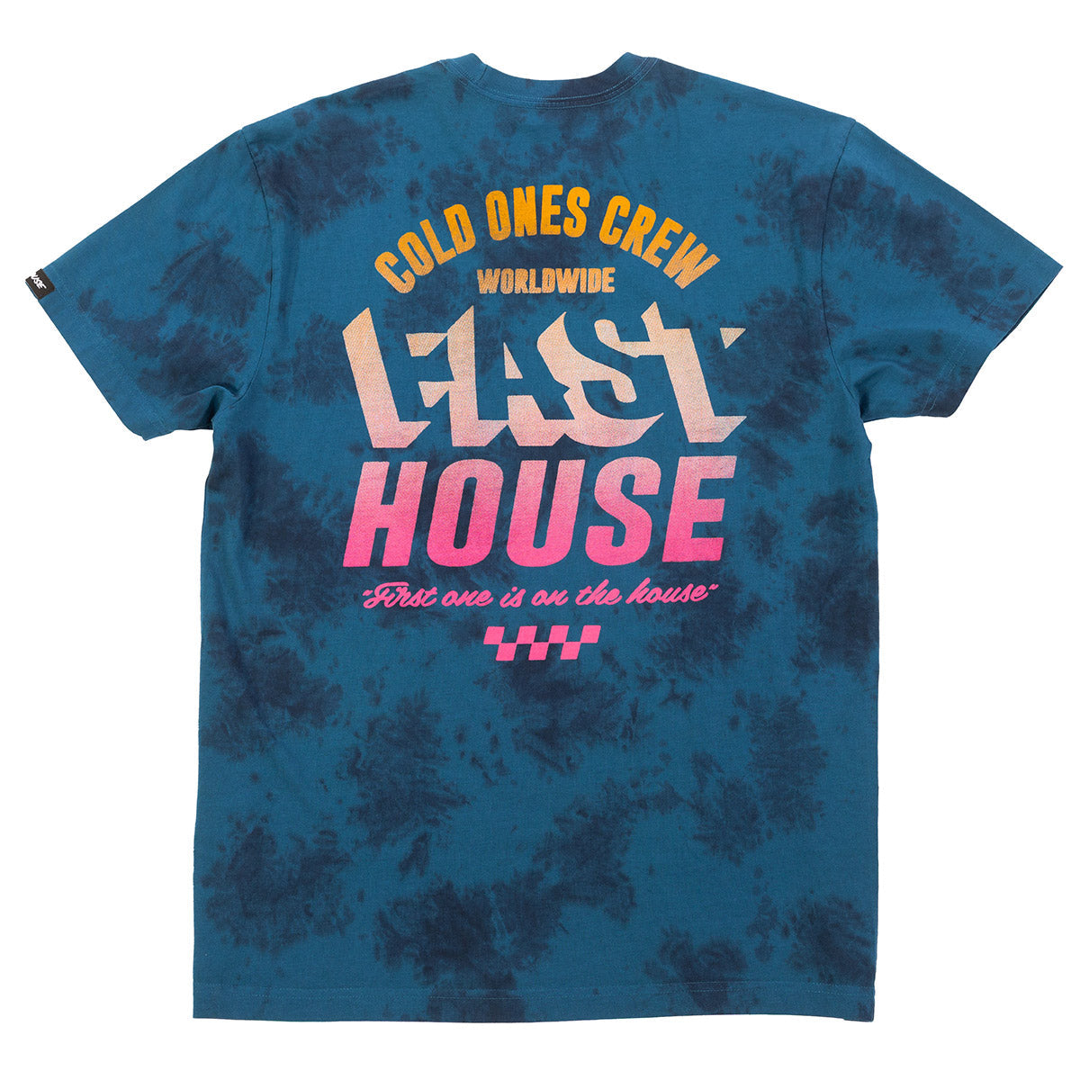 Fasthouse Cold Ones T-Shirt – Indigo Crystal Wash