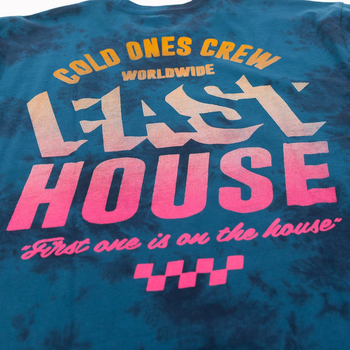Fasthouse Cold Ones T-Shirt – Indigo Crystal Wash