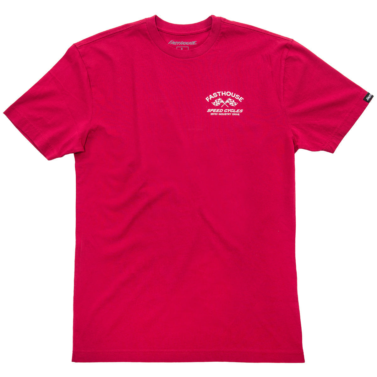 Fasthouse Crown Tee - Cardinal