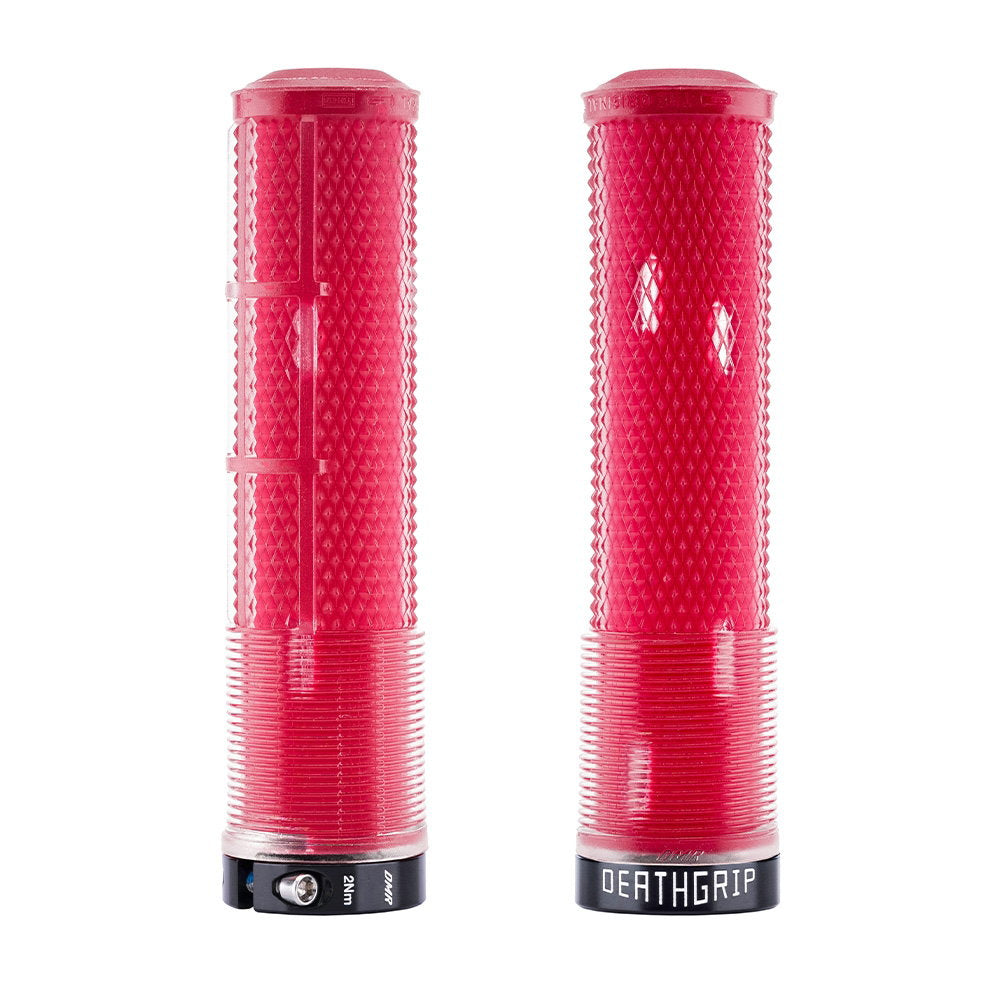 DMR - Manopole - DeathGrip 2 - Sottili - Rosso trasparente