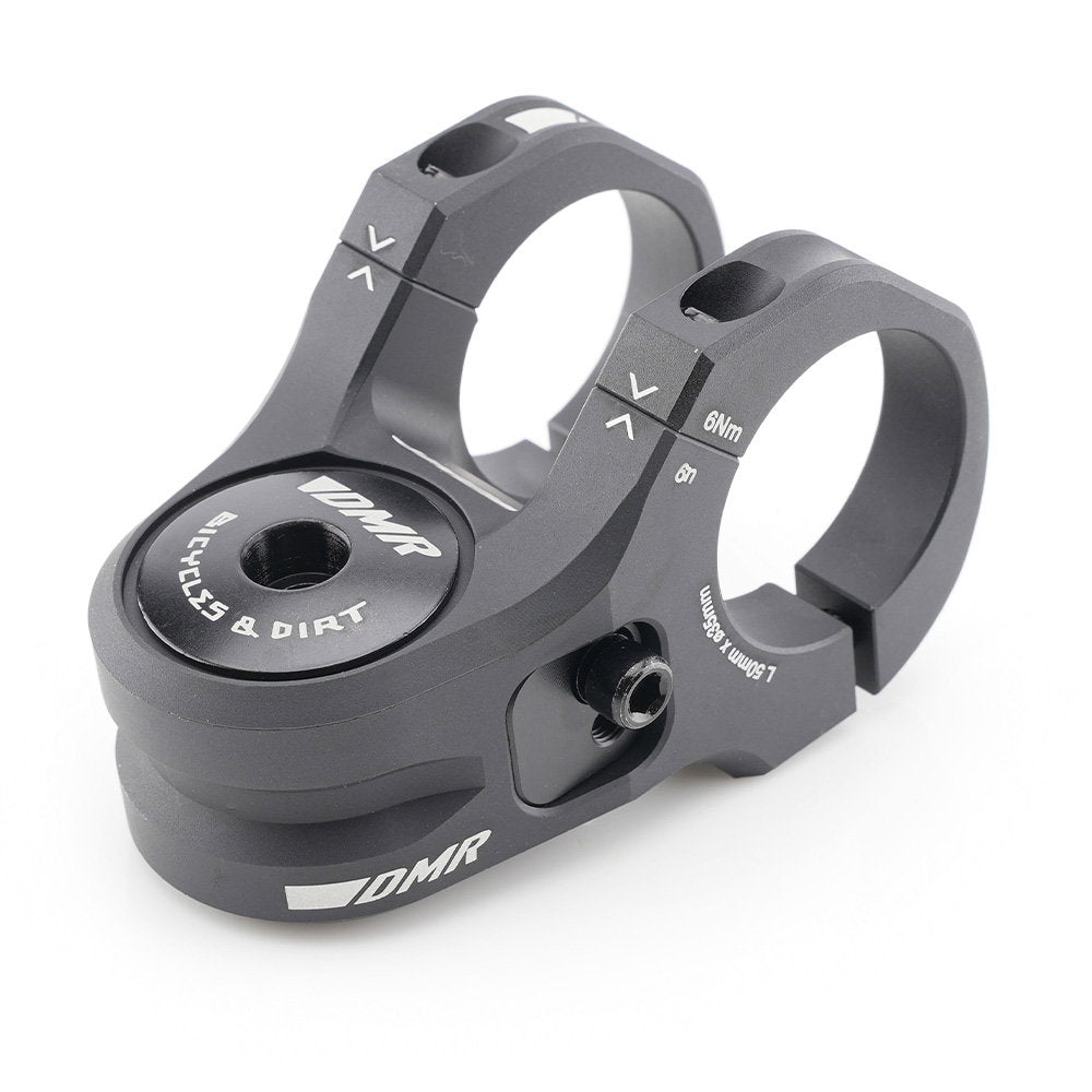 DMR Defy50+ 50mm Reach Stem Vapour Blast Black 35 clamp