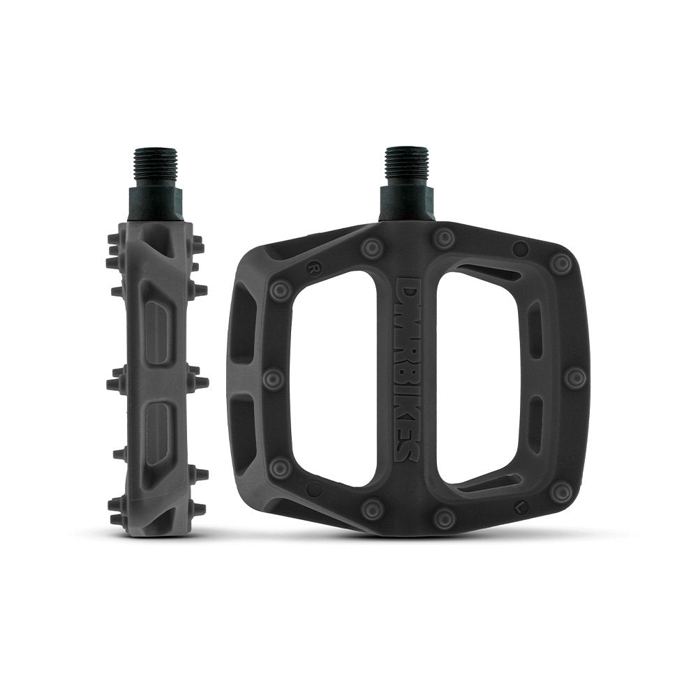 DMR - V6 Pedal de plástico - Eje Cro-Mo - Negro