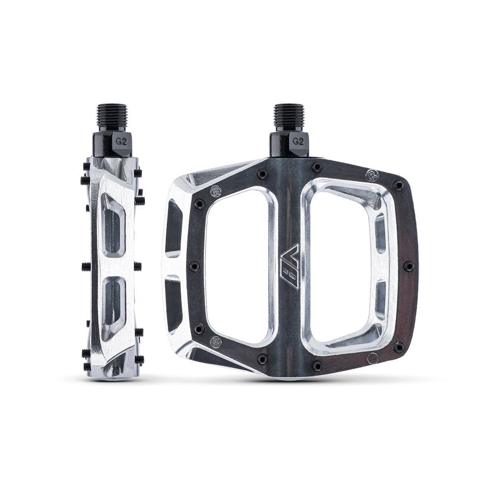 DMR - Pédale V8 - Argent poli
