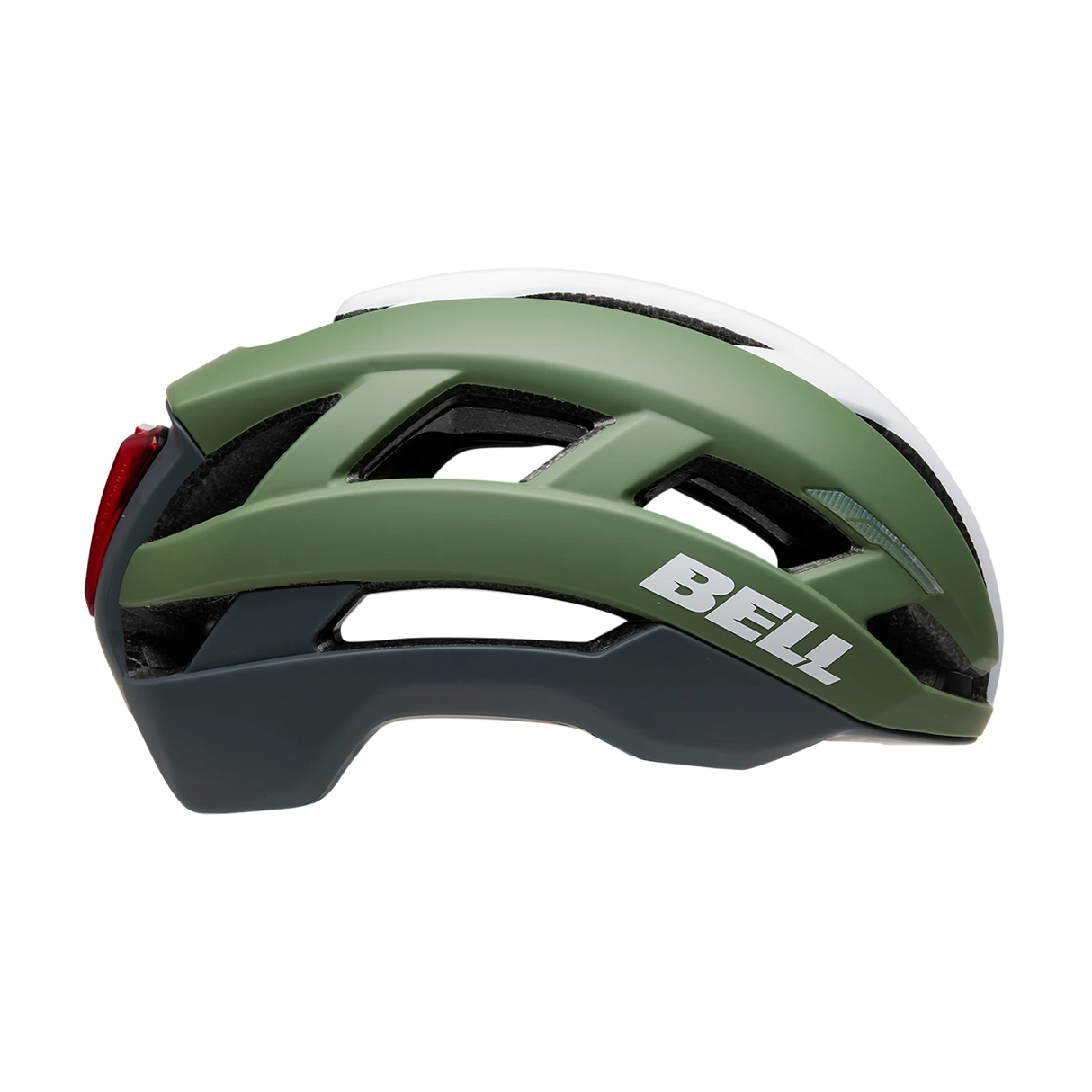 Bell Falcon XR LED MIPS Road Cycling Helmet Green