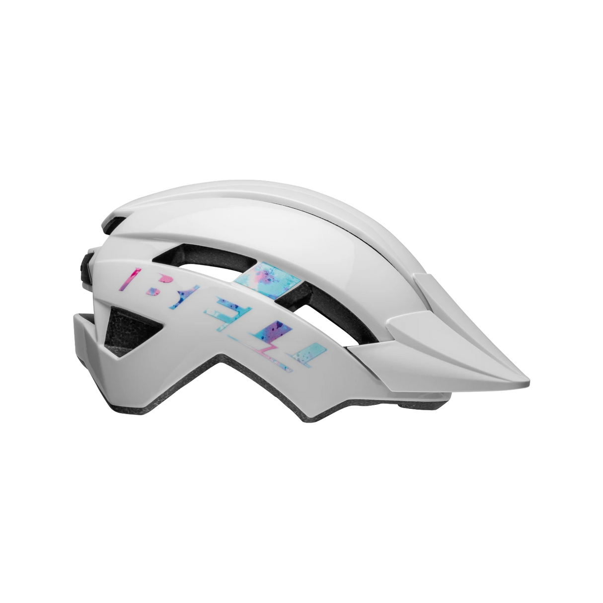 Bell Sidetrack II MIPS Youth MTB Cycling Helmet Badger White
