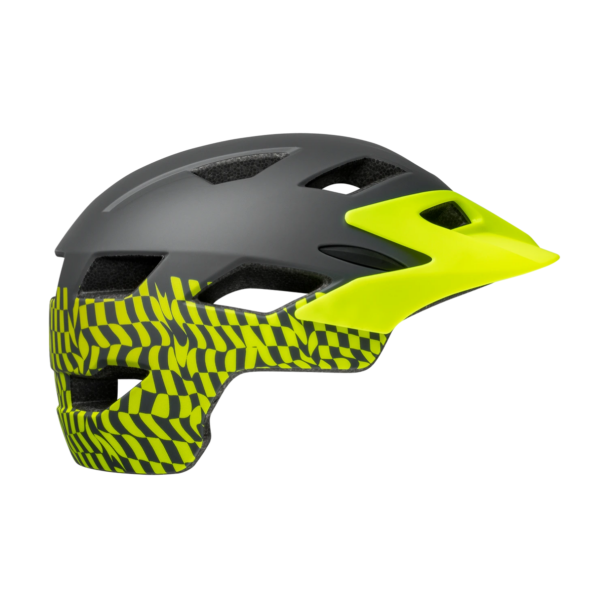 Bell Sidetrack Kids Cycling Helmet Open Yellow