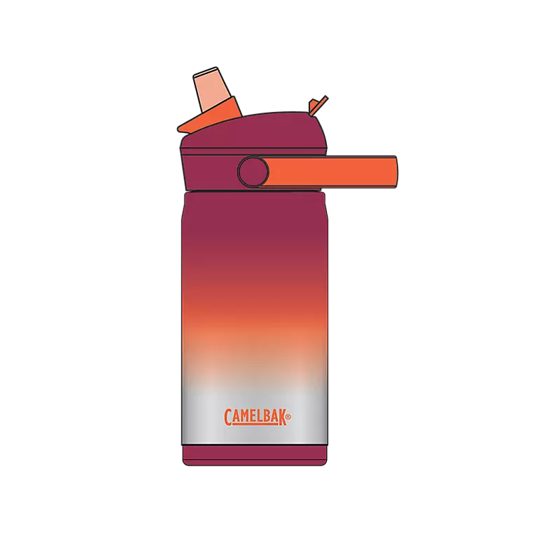 Camelbak Thrive Flip Straw Kids 12oz Flasche Isoliert Edelstahl