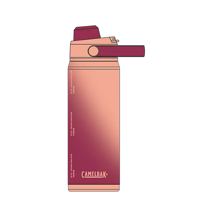 Camelbak Thrive Chug 20oz fles geïsoleerd roestvrij staal