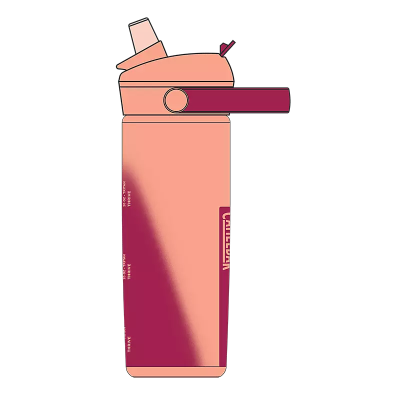 Camelbak Thrive Flip Straw 20oz Bottle with Tritan Renew