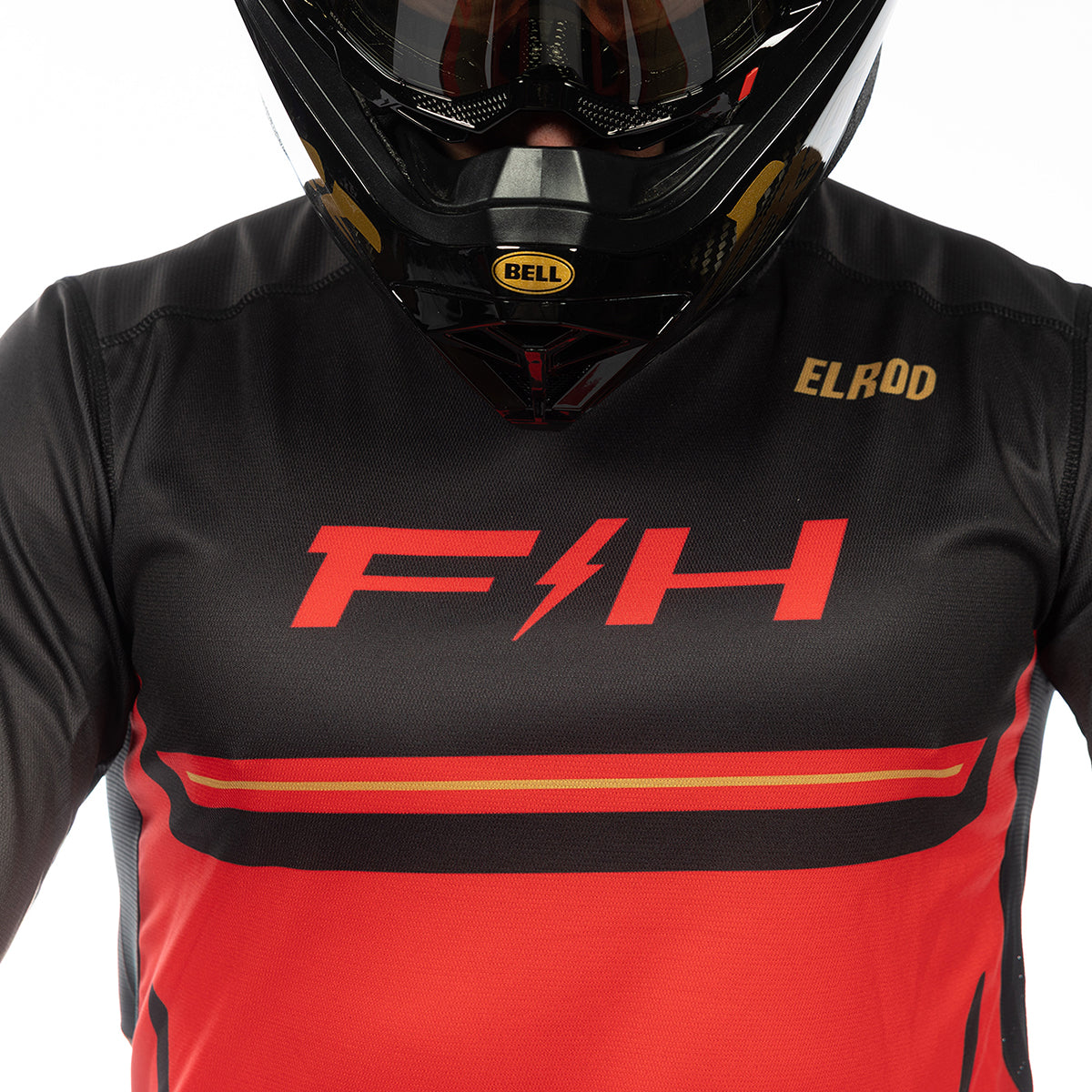 Fasthouse Elrod React Jersey - Racing Red/Black