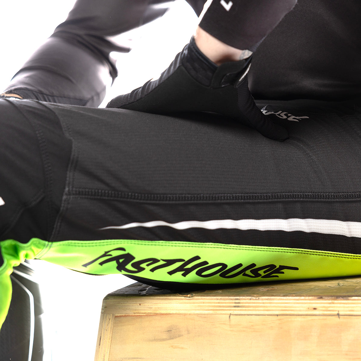Fasthouse Elrod Nitro Pant - Black Neon