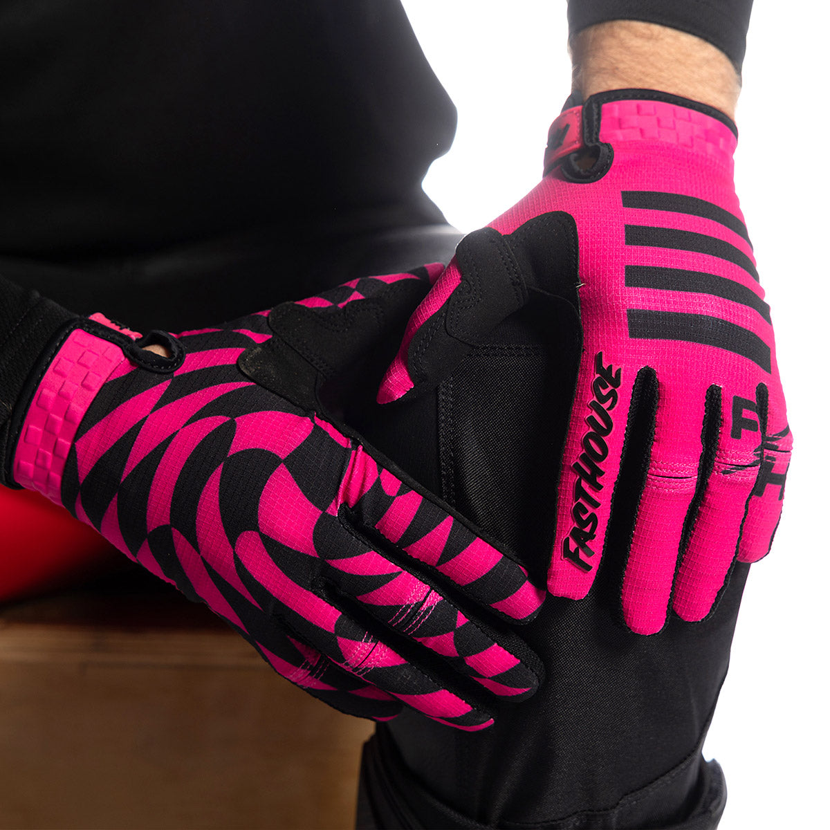 Fasthouse Elrod Hatter Handschuh - Electric Fuchsia