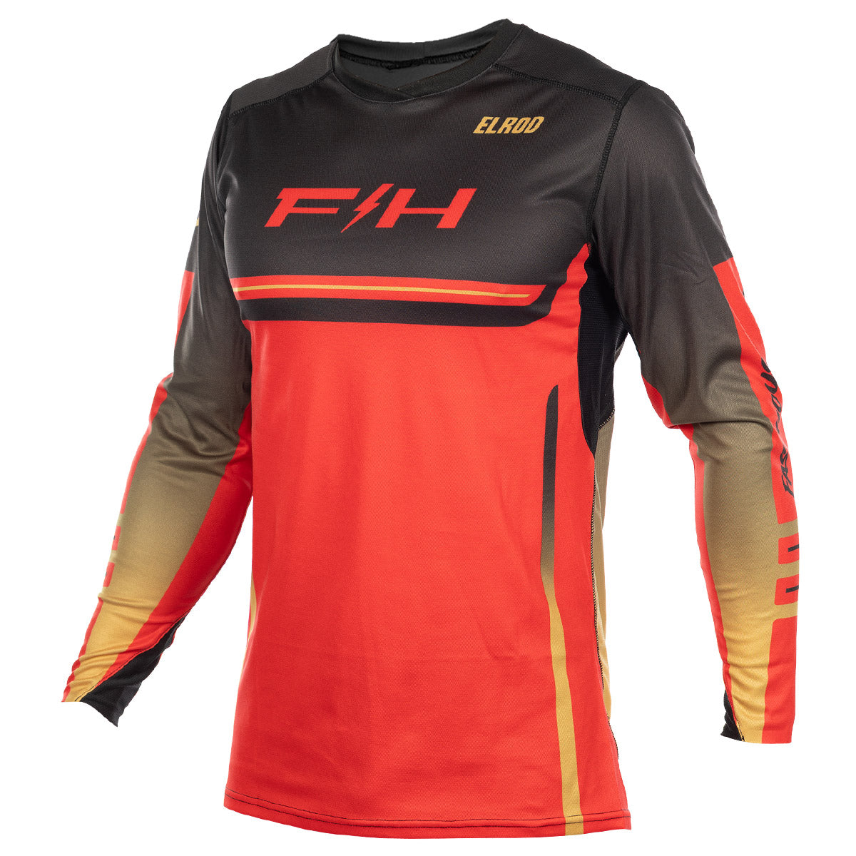 Fasthouse Elrod React Jersey - Racing Red/Black