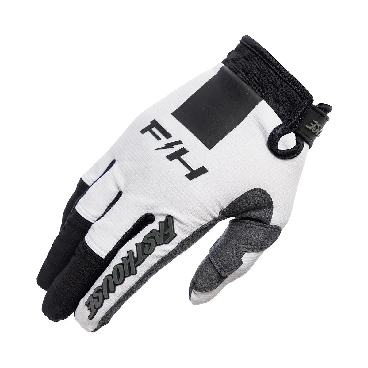 Elrod Storm Glove - White/Black - Fasthouse