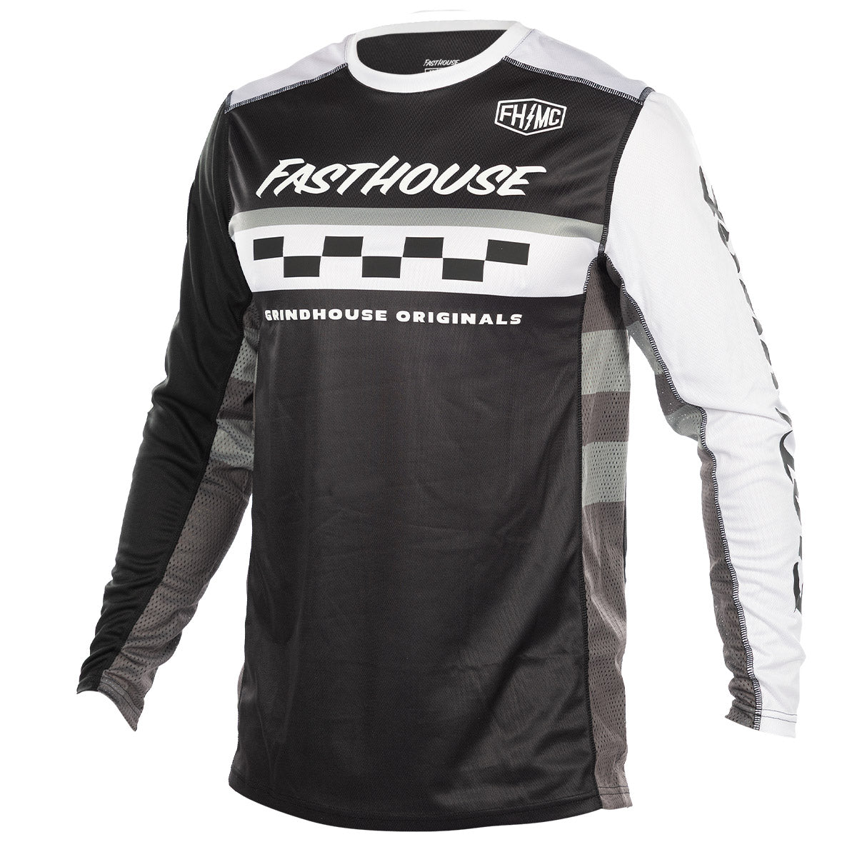 Camiseta Fasthouse Grindhouse Atomic - Negro/Gris
