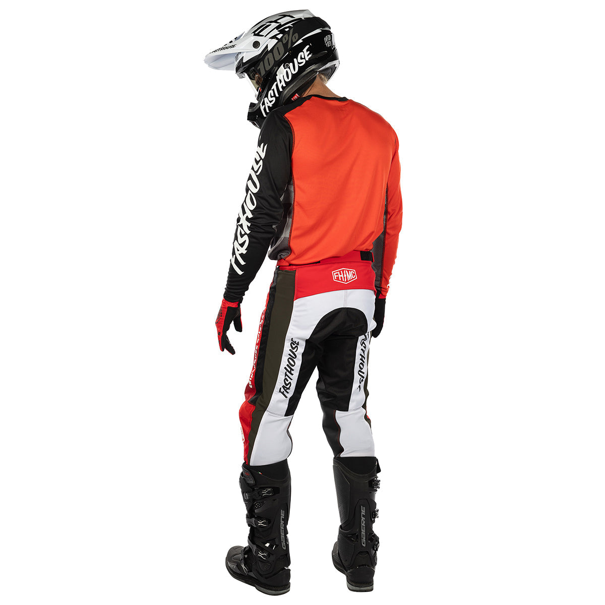 Fasthouse Grindhouse Atomic Hose – Racing Rot/Schwarz
