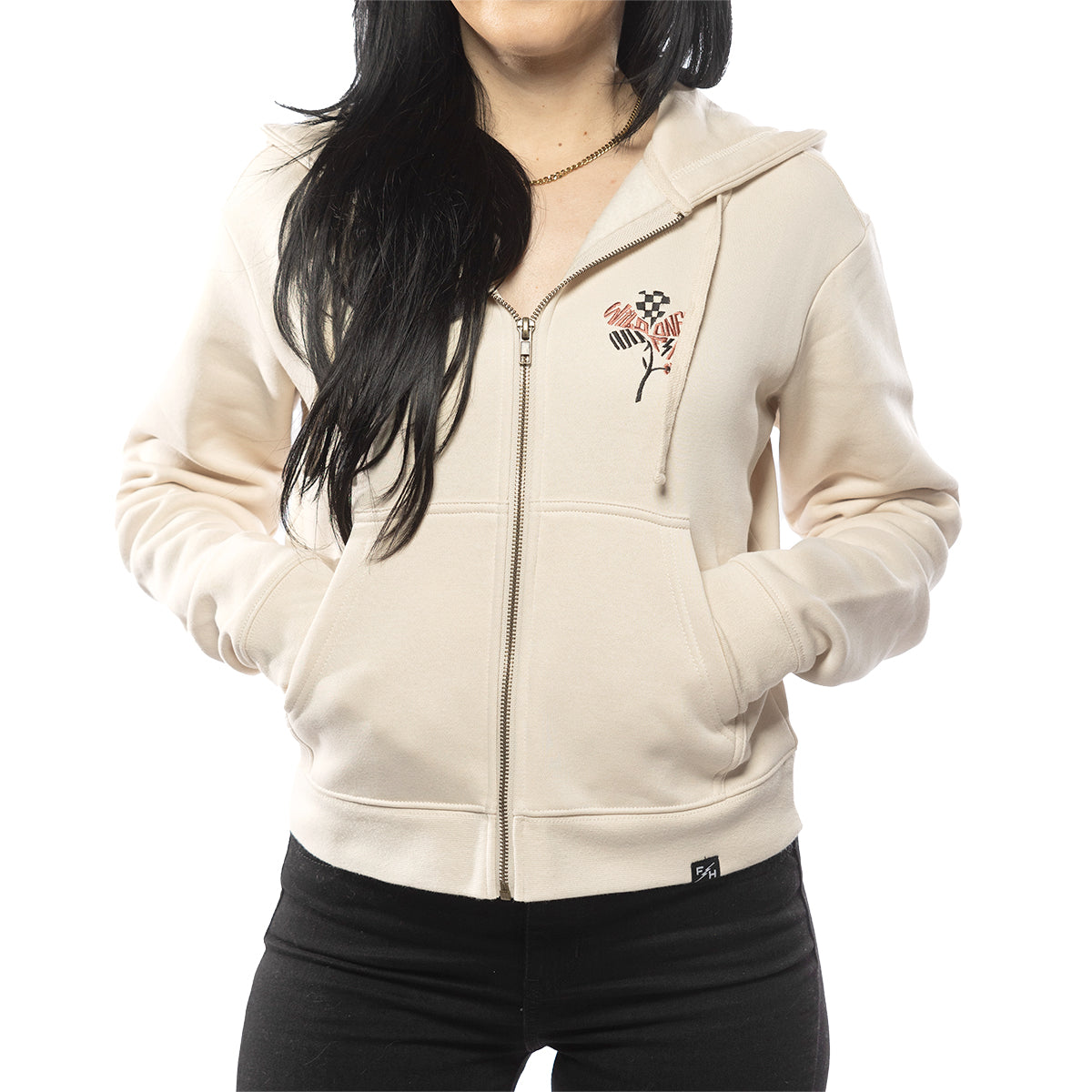 Fasthouse Garden Party Women's Hooded Zip-Up