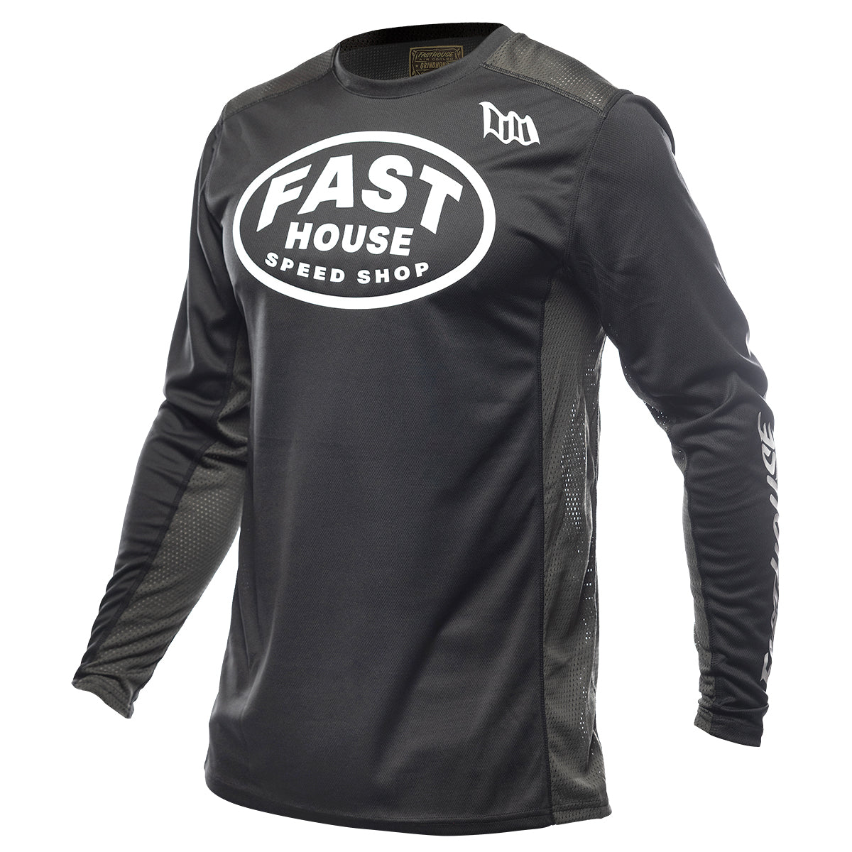 Maillot Fasthouse Grindhouse Ramble à refroidissement par air - Noir/Gris