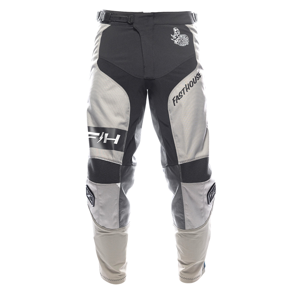 Fasthouse Grindhouse Club Broek - Lichtgrijs/Zwart/Teal