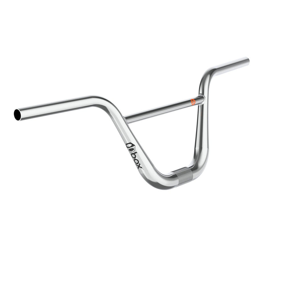 Manubrio BMX Box One Oversized piatto in cromoly, cromato