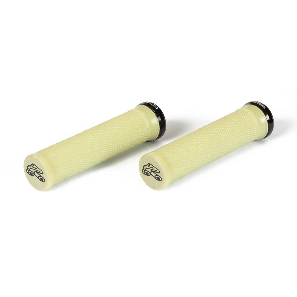 Renthal Single Collar Lock-On-handvatten Geel