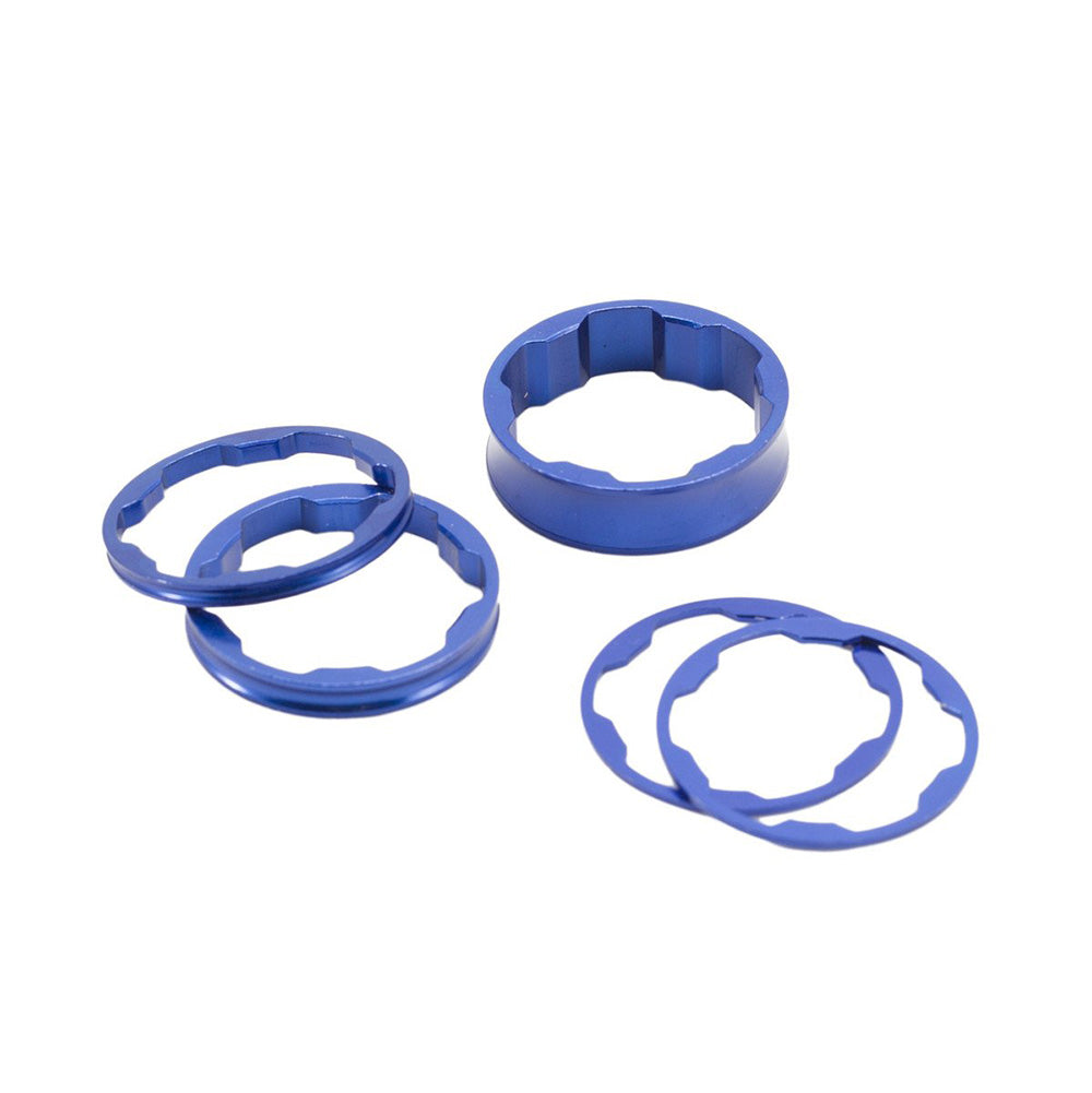 Box BMX Box Two Stem Spacers - 1" Blue