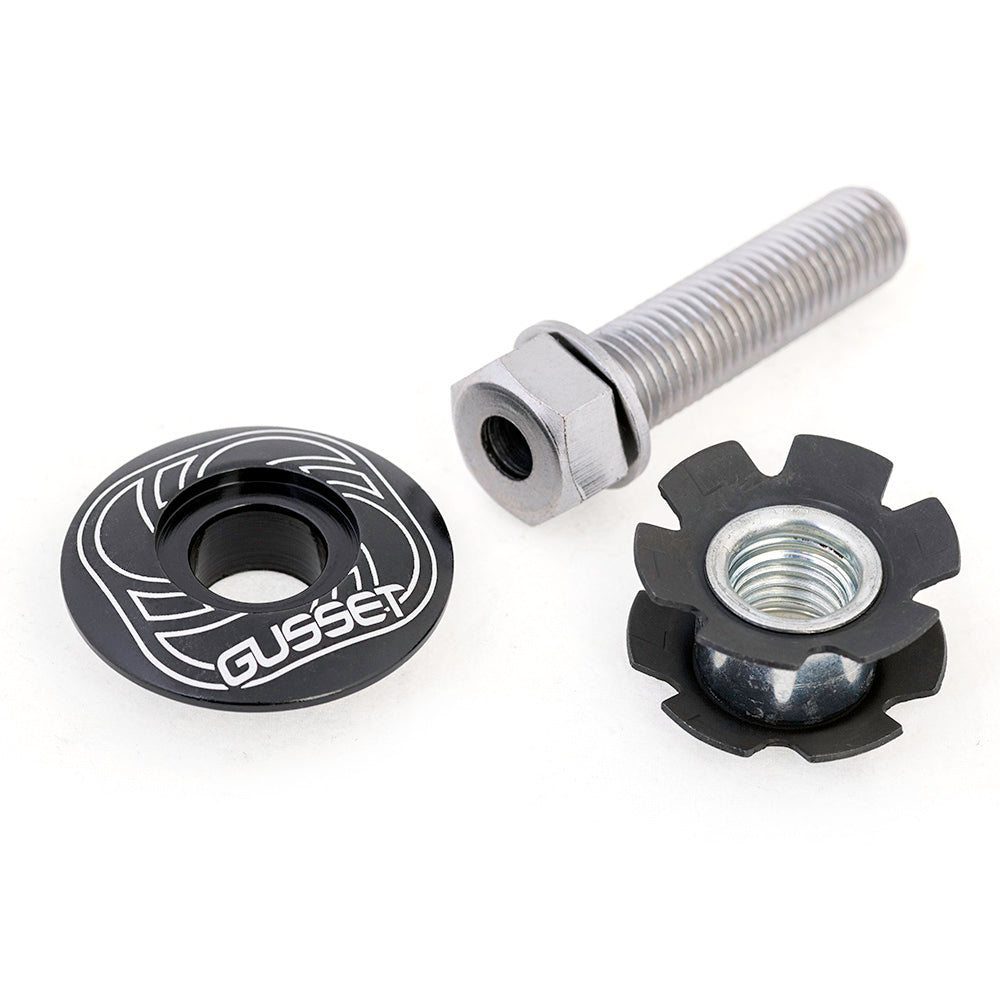 Gusset Components Hole-in-the-Head negro