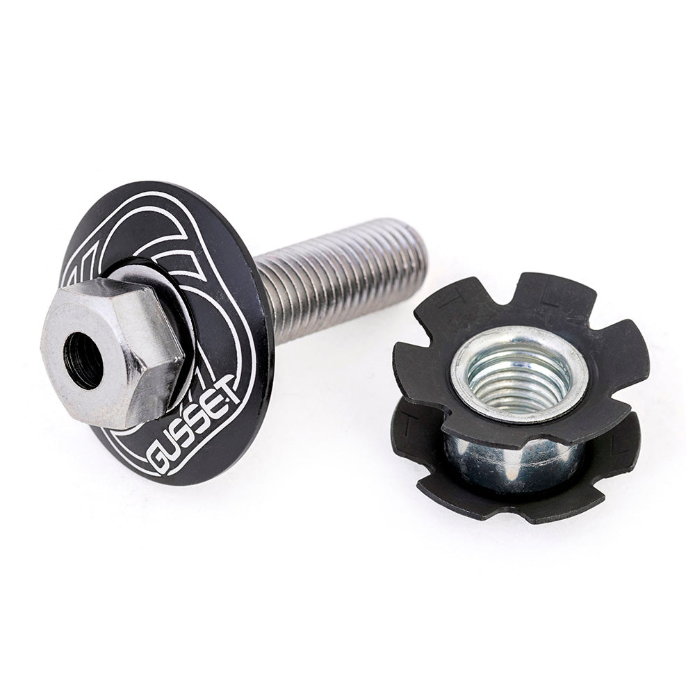 Gusset Components Hole-in-the-Head negro