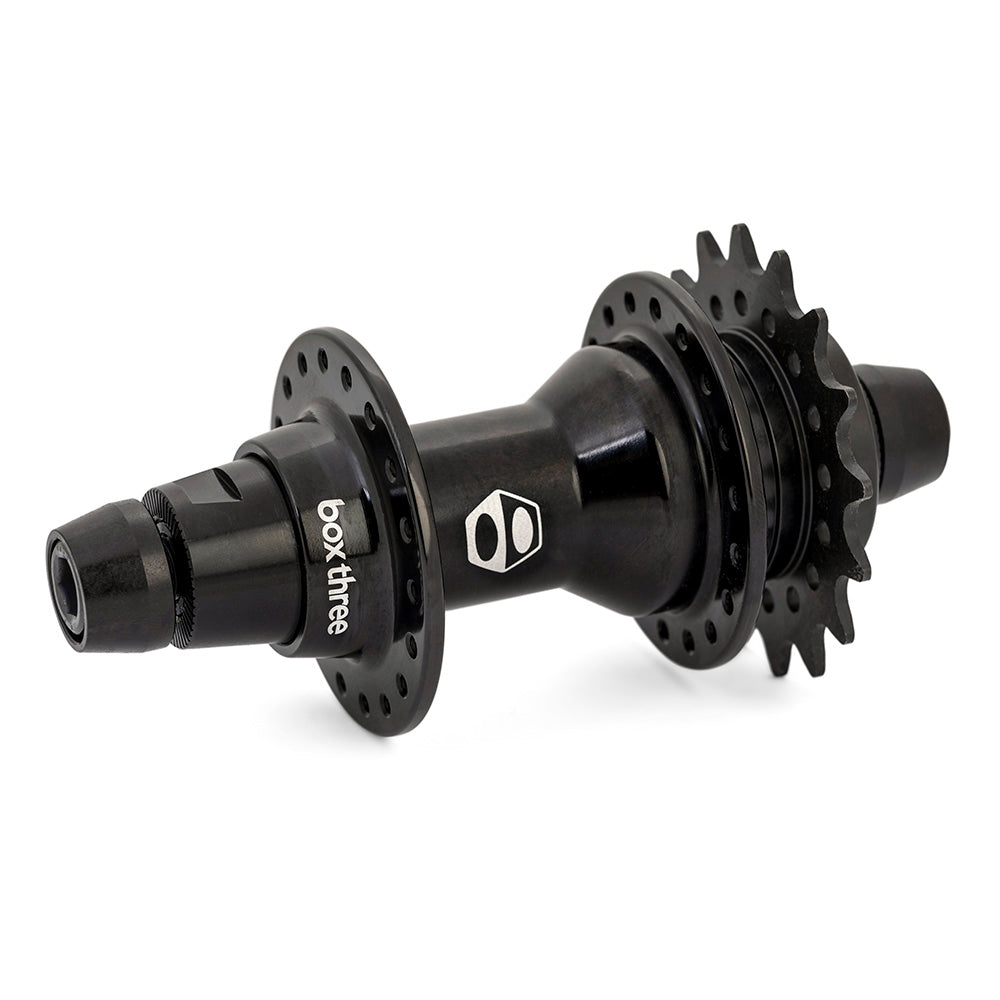 Moyeu arrière Box Three Pro Box BMX, noir