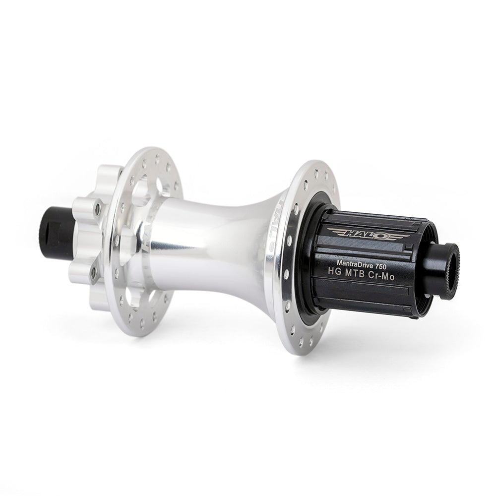 Halo MT Mantradrive 750 Boost-achternaaf Zilver
