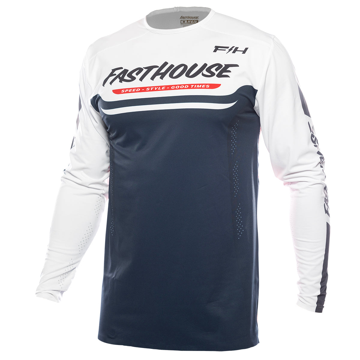 Fasthouse Helix Circuit Trikot – Marine/Weiß/Rot
