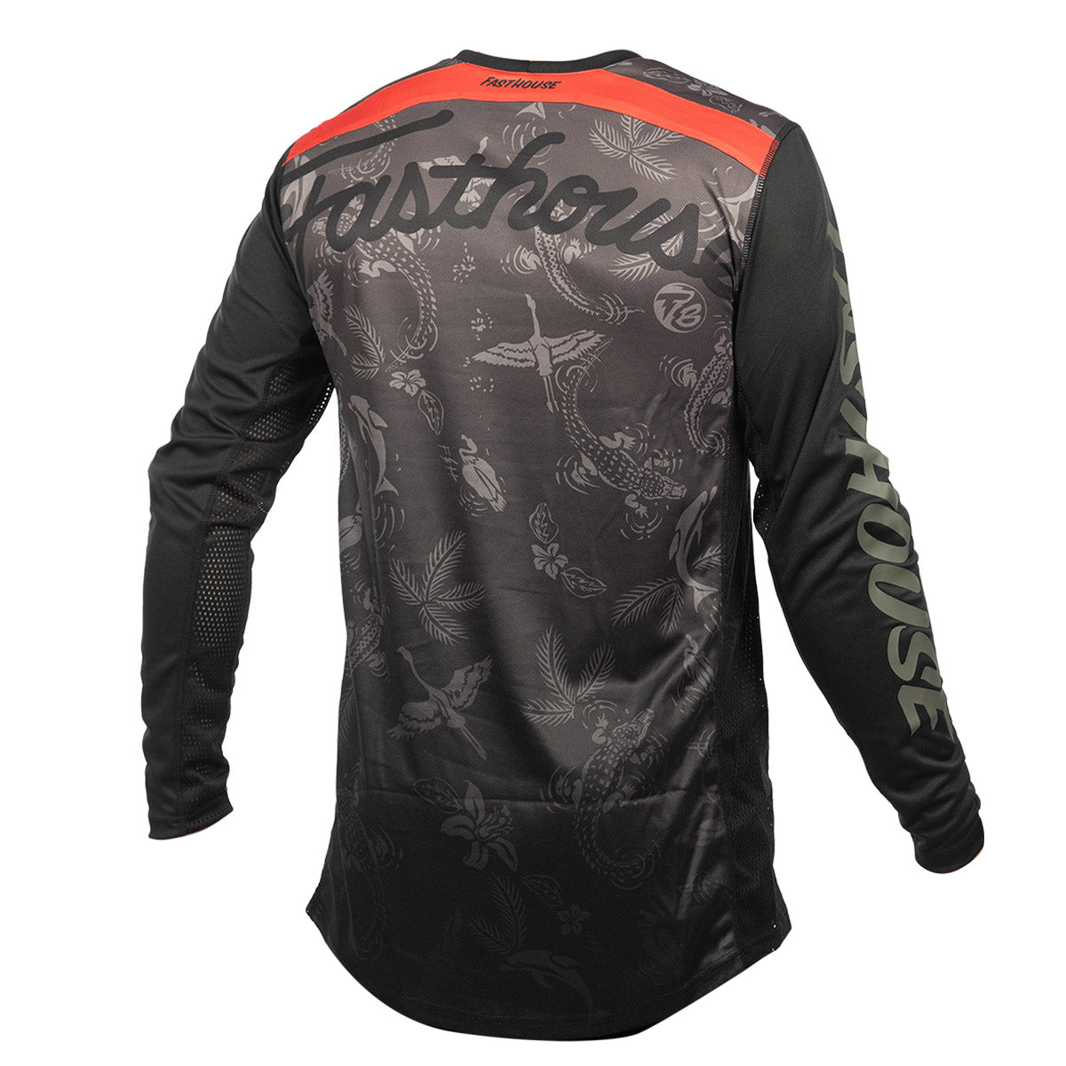 Camiseta Fasthouse TB Island Hopper Grindhouse - Negra