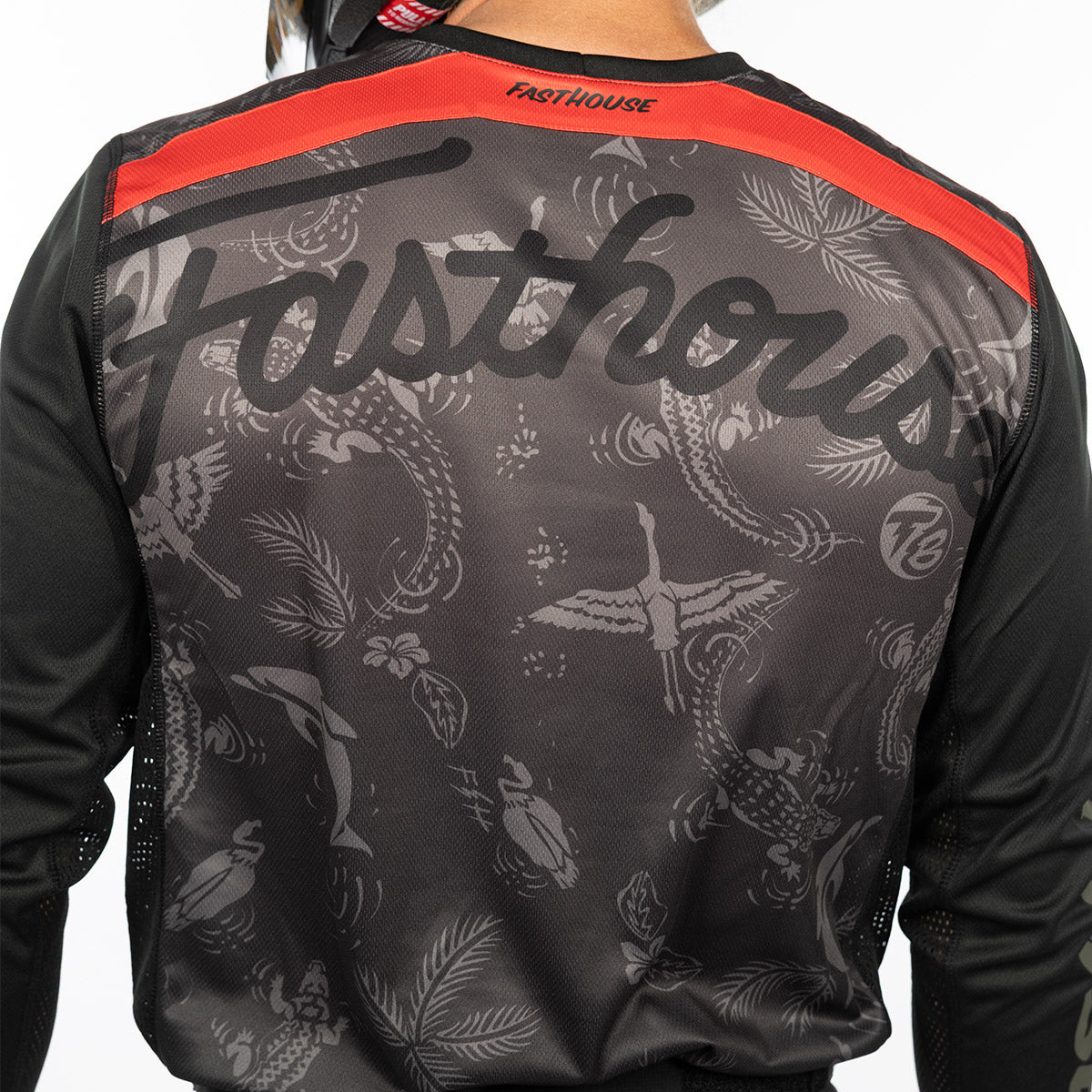 Camiseta Fasthouse TB Island Hopper Grindhouse - Negra