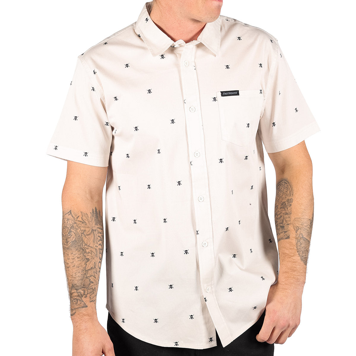Fasthouse Jasper Button Up - Off White