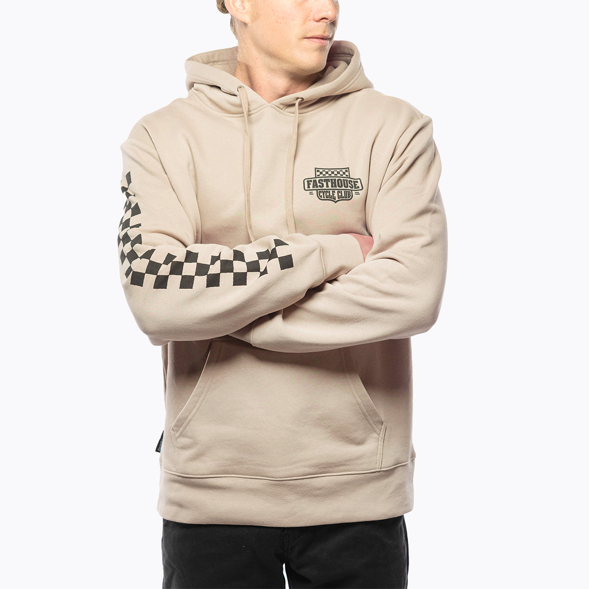 Fasthouse Krest Kapuzenpullover - Sand