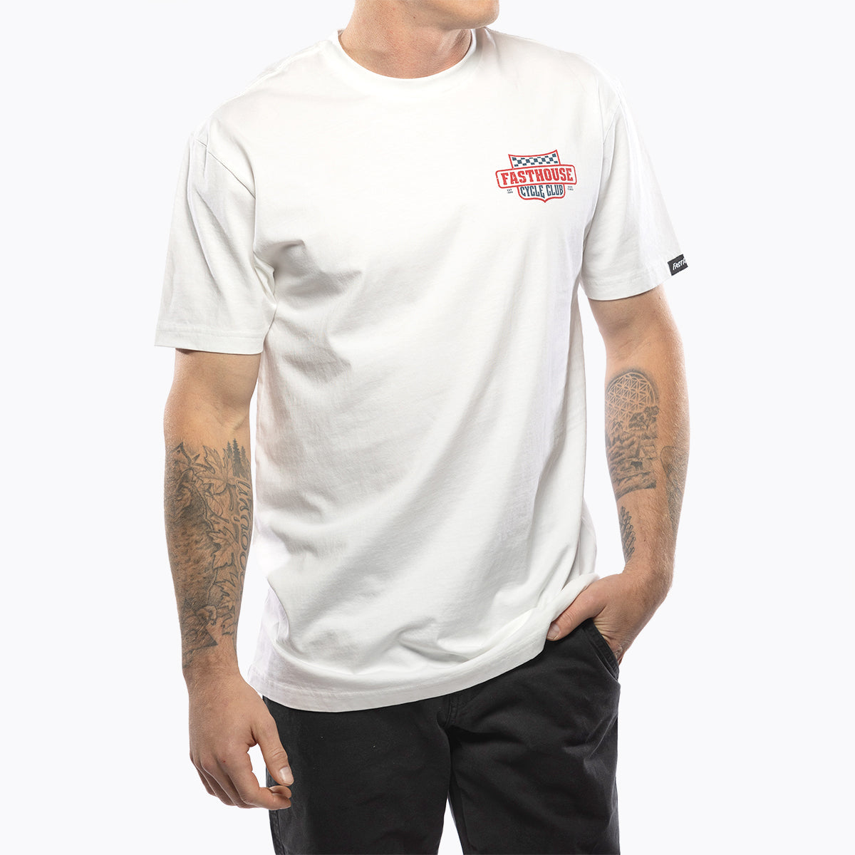 Fasthouse Krest T-Shirt – Weiß
