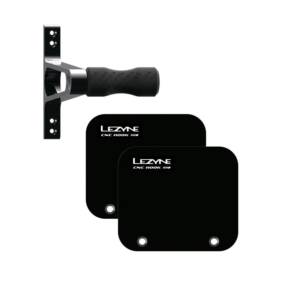 Lezyne - Gancio per ruota CNC in lega - Nero