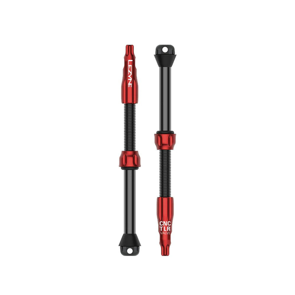 Lezyne - Valve CNC TLR PRO- 80mm - Rouge
