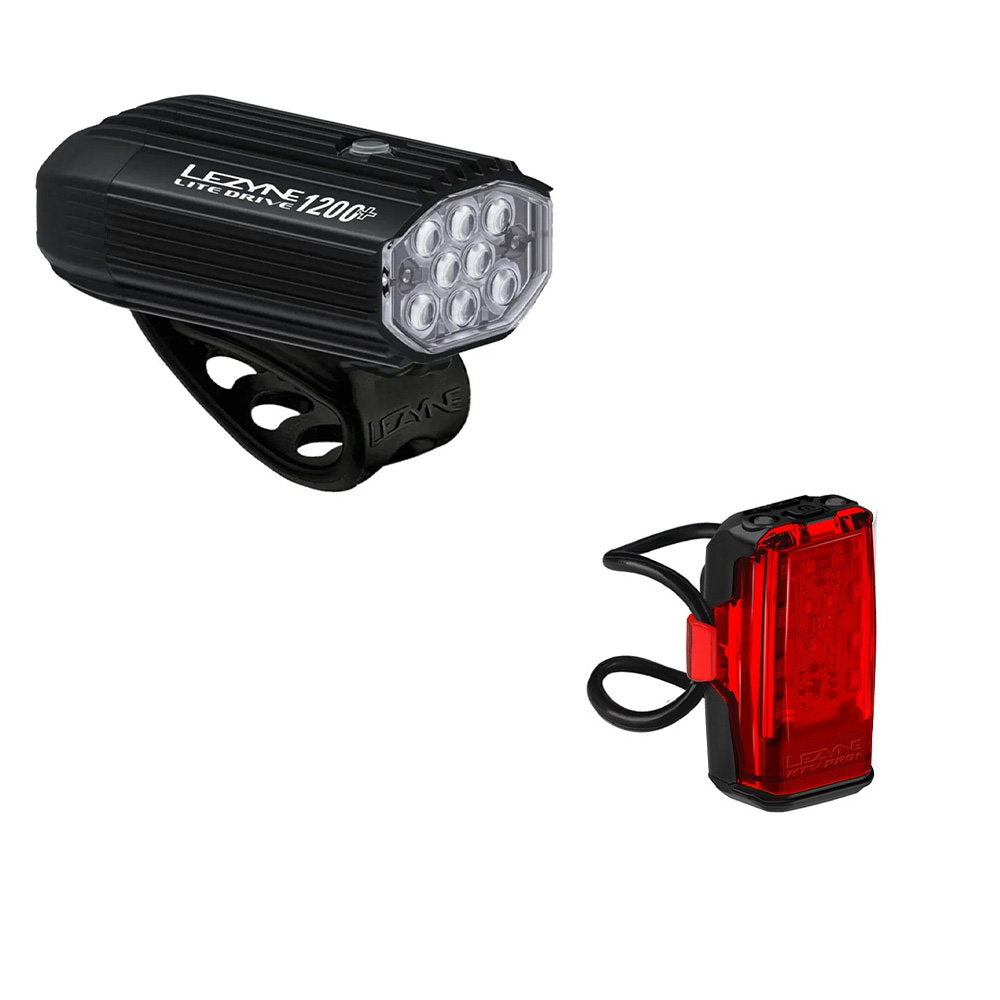 Lezyne - Lite Drive 1200+ / KTV Drive Pro+ conjunto