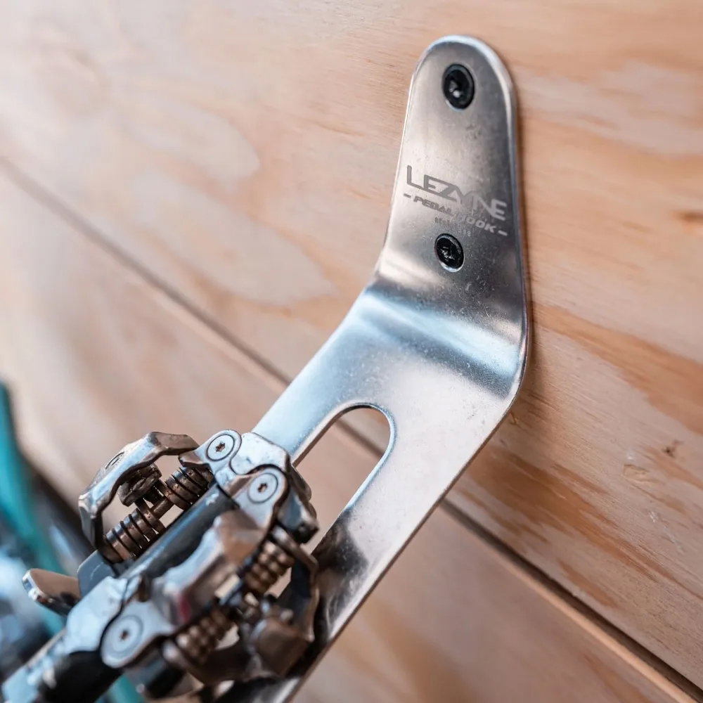 Lezyne - Pedalhaken aus Edelstahl - Silber
