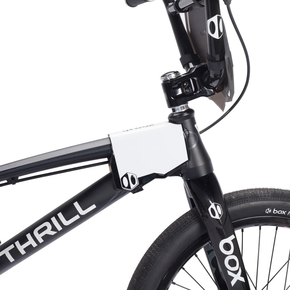 Tabella portanumero Box BMX Two bifacciale nera