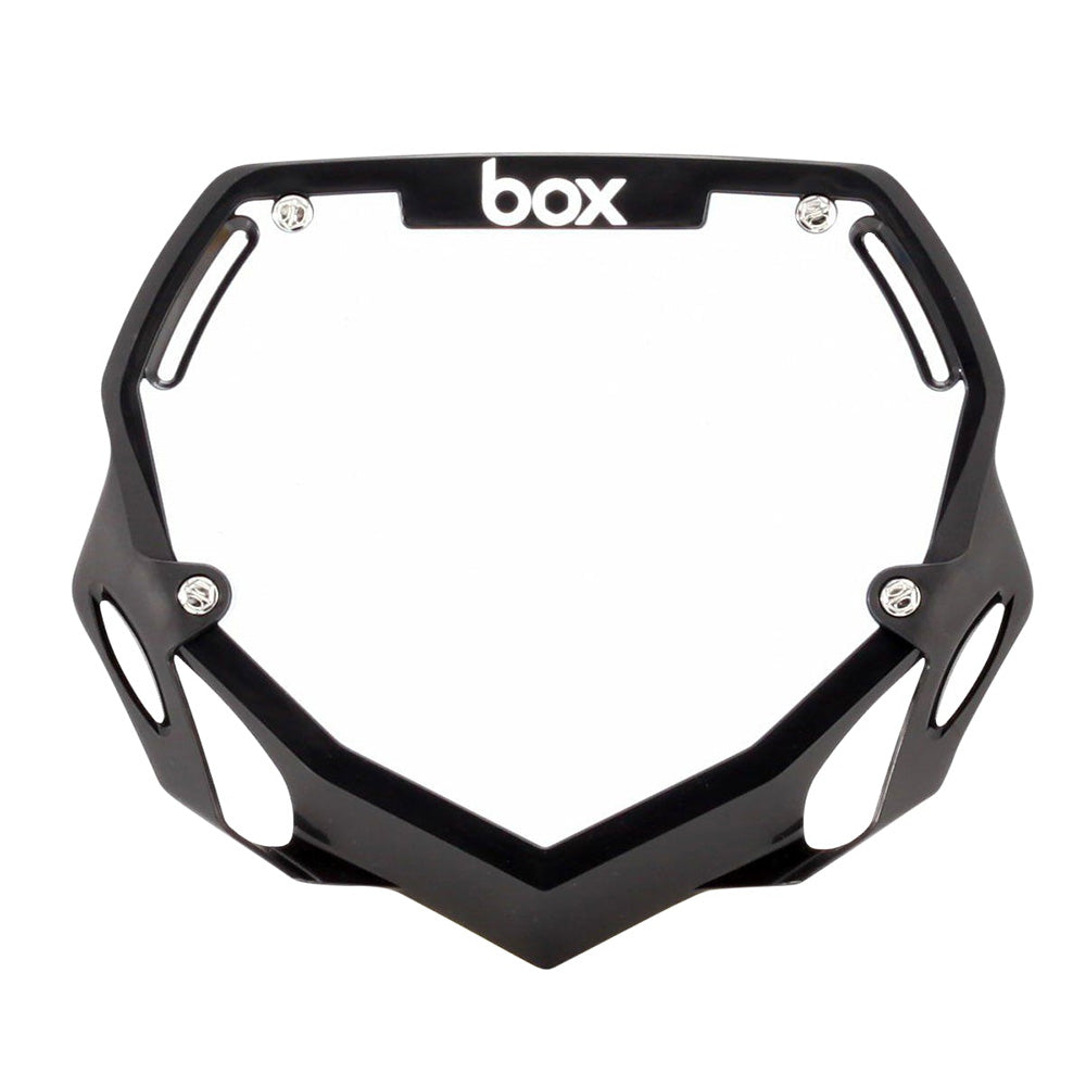 Placa de números Box BMX Box Two - grande negra