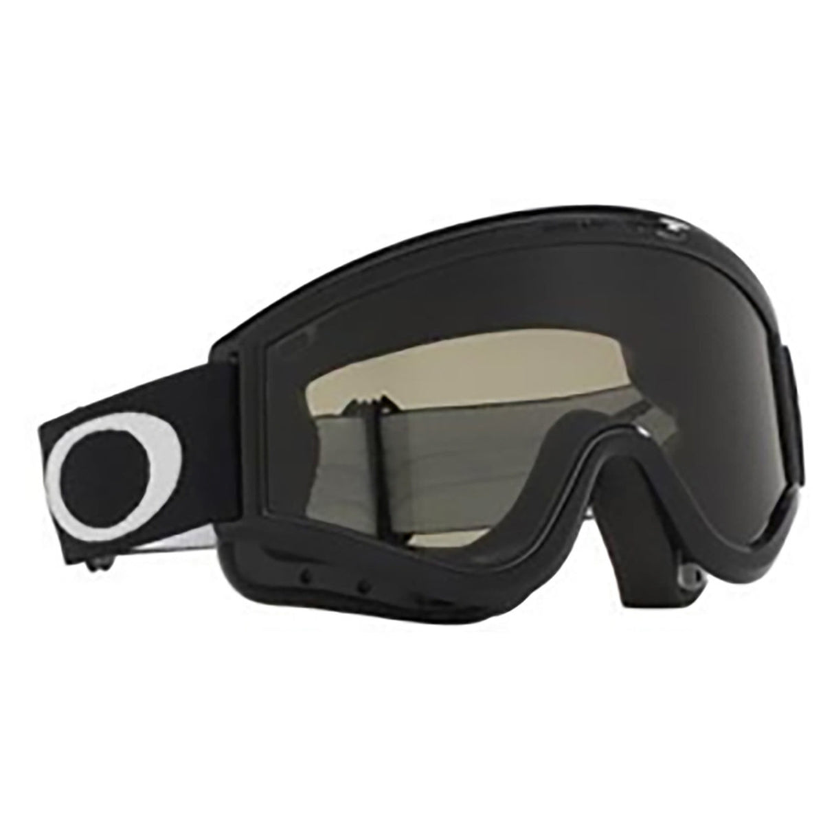 Oakley L Frame Sand MX Goggle (Jet Black) Clear and Dark Grey Lens